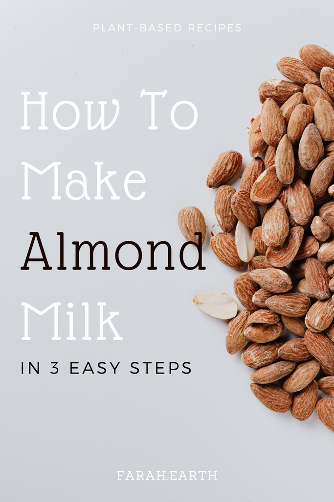 how to make almond milk